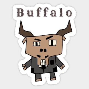 Buffalo Sticker